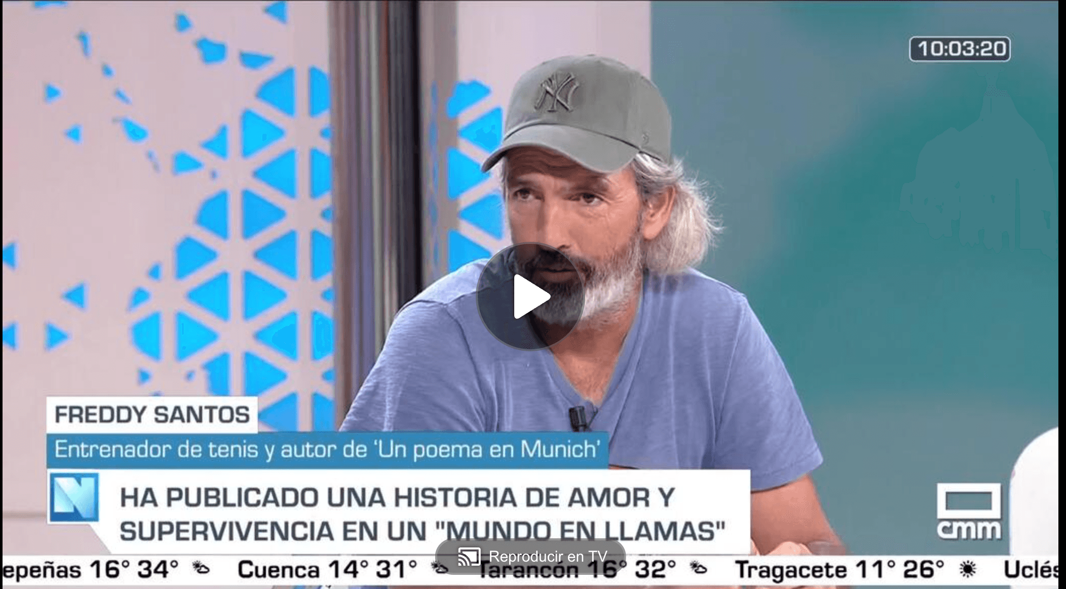 Entrevista a Freddy Santos - Presentando "Un poema en Munich"